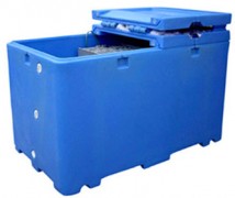 CONTENEDOR DE TRANSPORTE 1,190 LT CONTENEDOR DE TRANSPORTE 1,190 LT