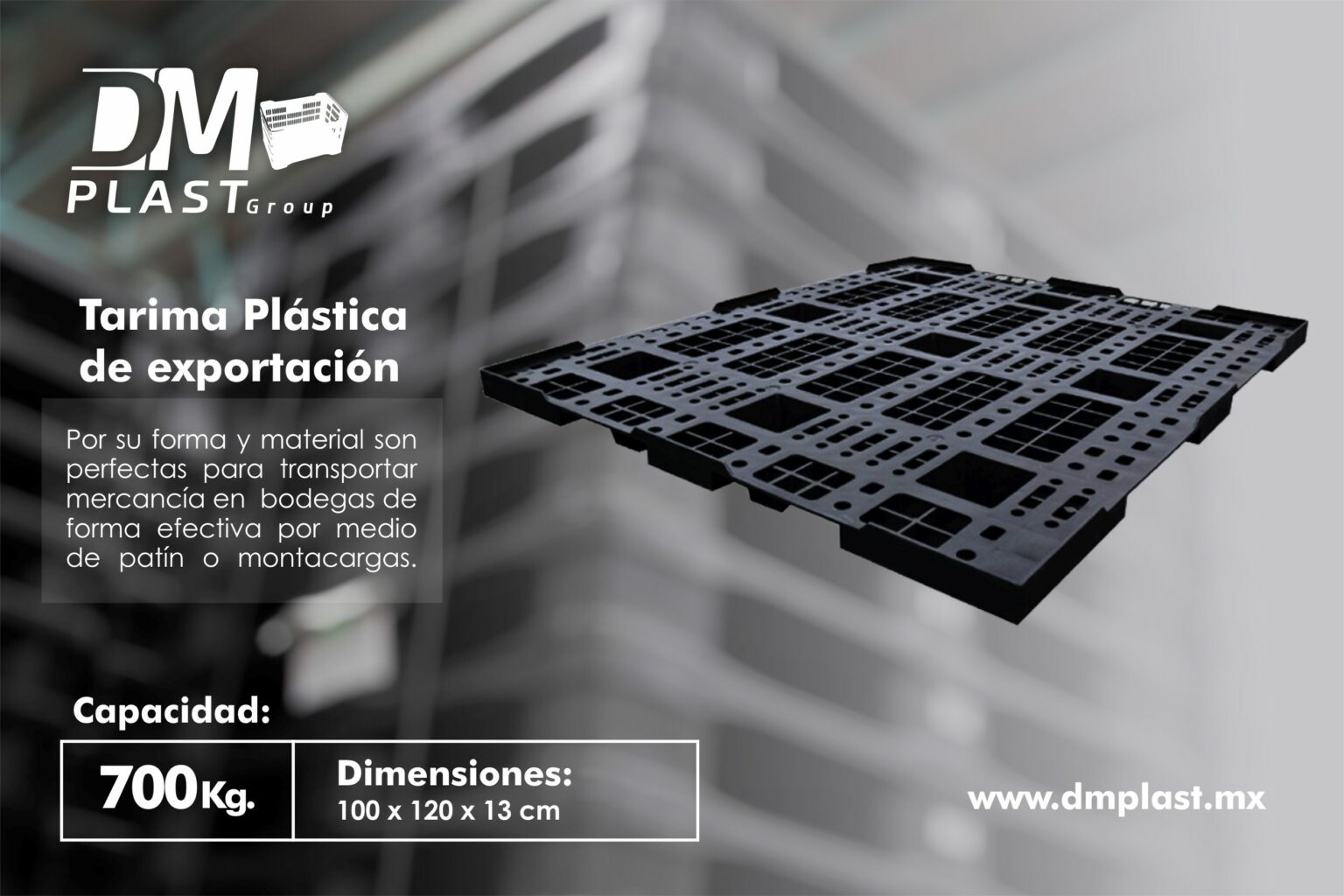 Beneficios de la tarima de Exportación sobre las tarimas de madera DM